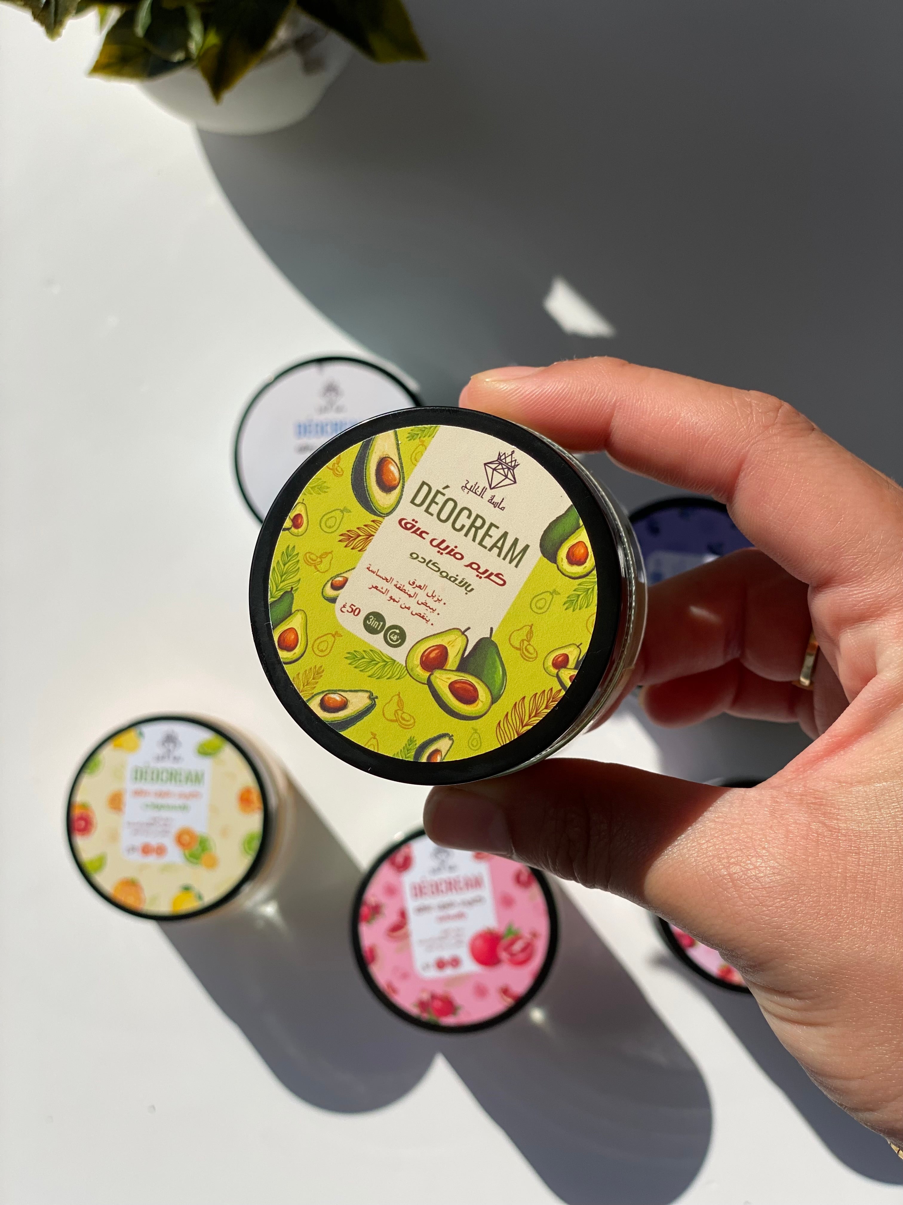 100% مزيل العرق الطبيعي (Déocreme)