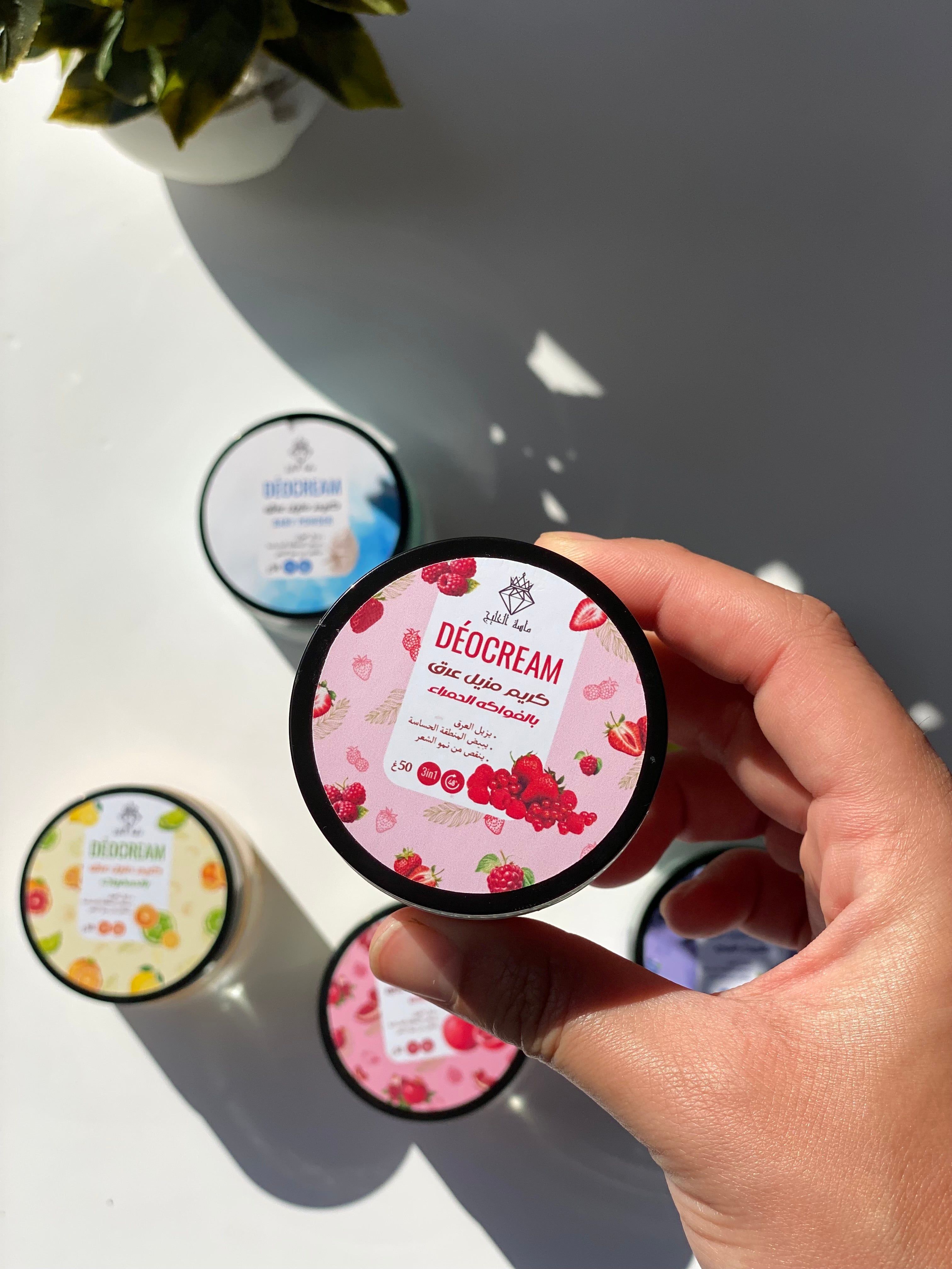 100% مزيل العرق الطبيعي (Déocreme)