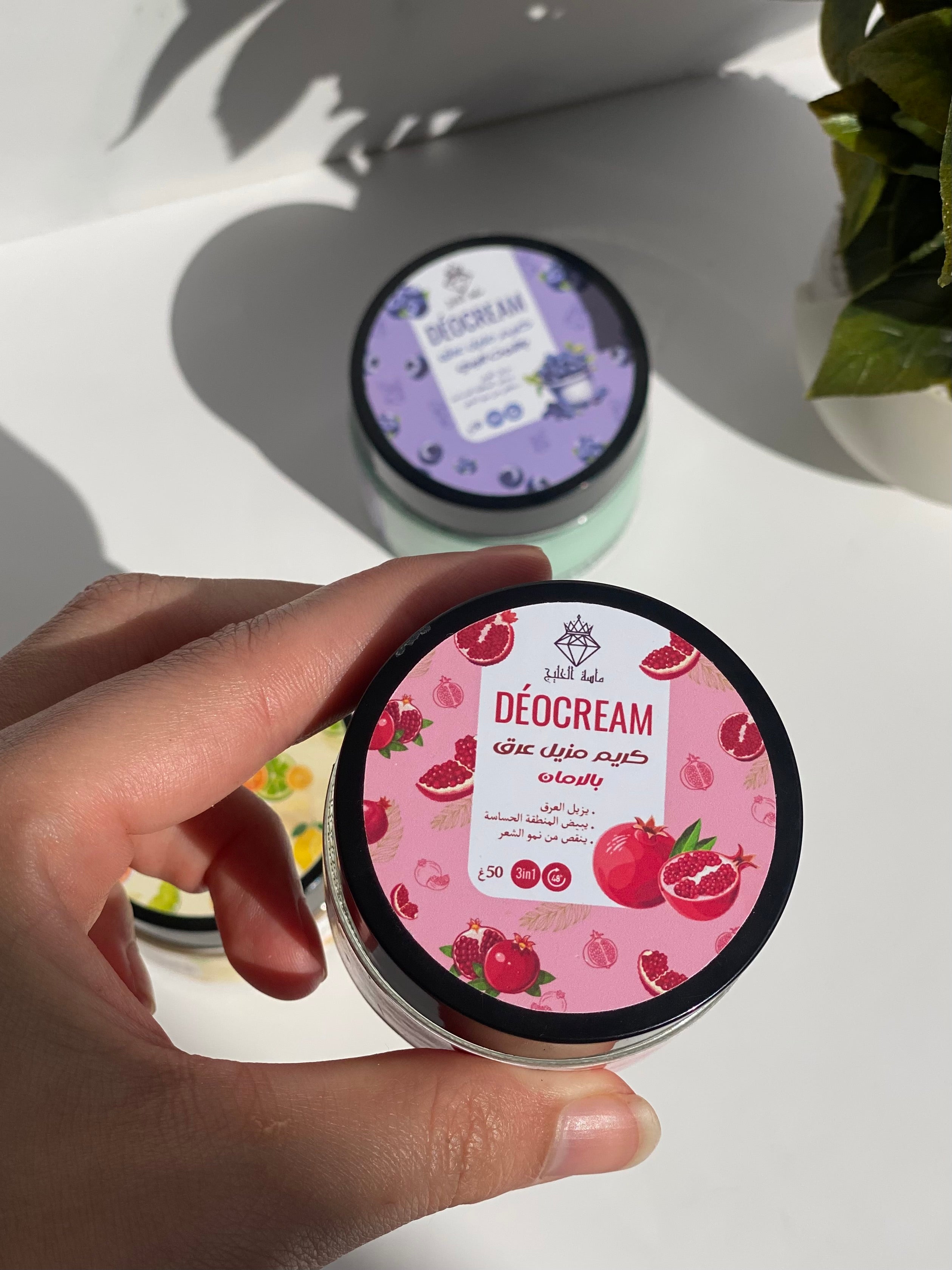 100% مزيل العرق الطبيعي (Déocreme)