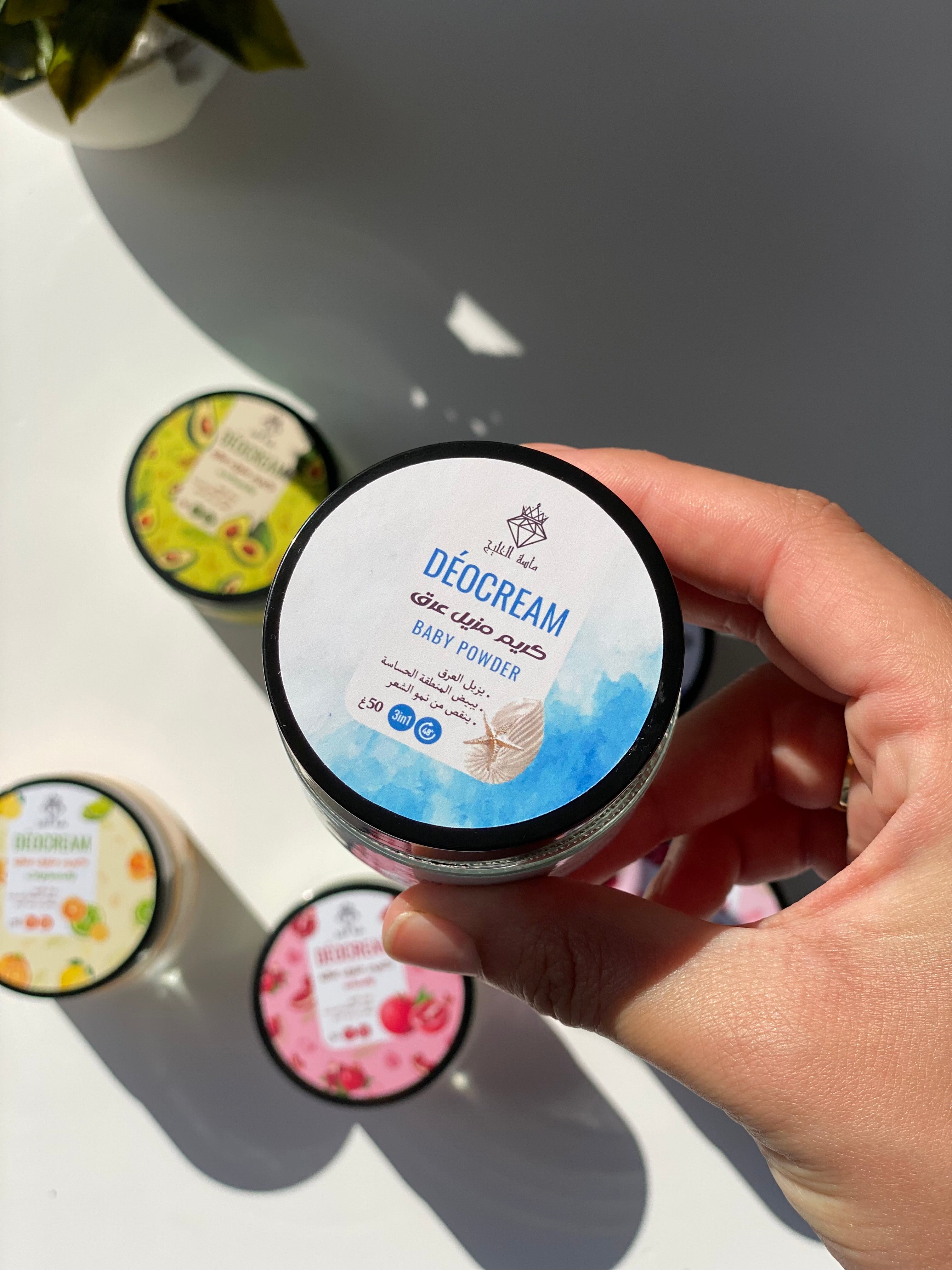 100% مزيل العرق الطبيعي (Déocreme)