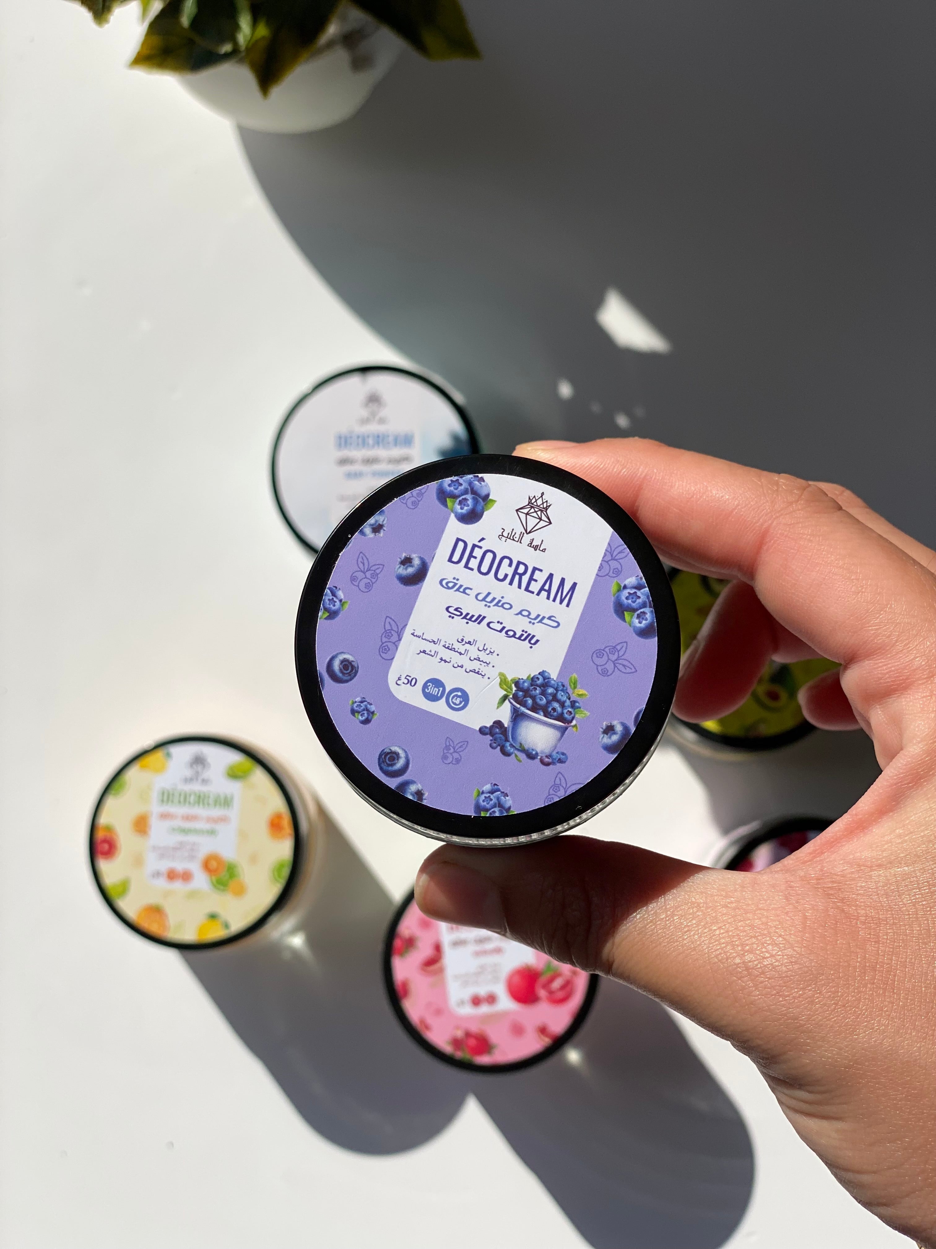 100% مزيل العرق الطبيعي (Déocreme)