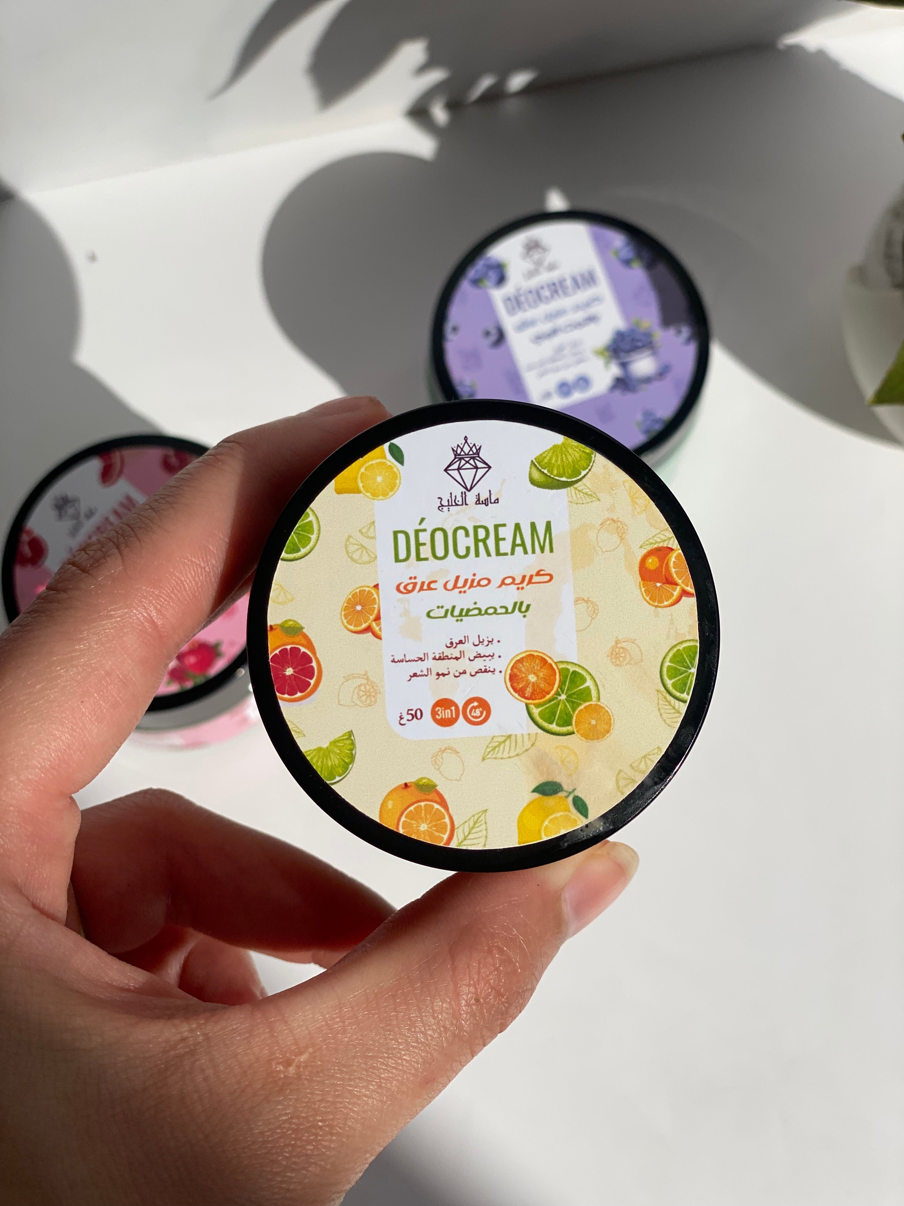 100% مزيل العرق الطبيعي (Déocreme)